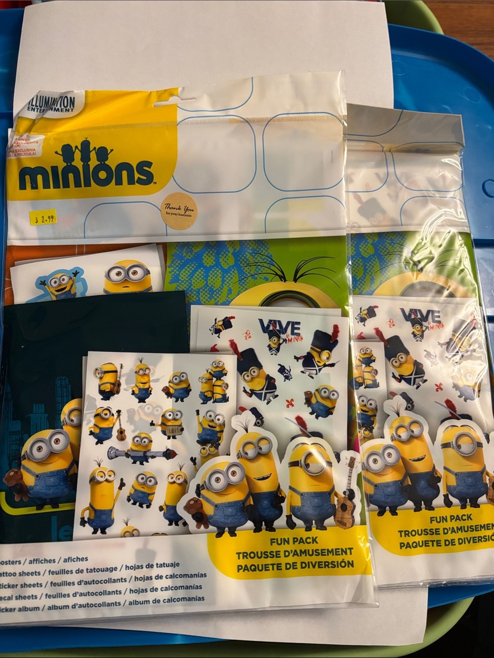 Minions Yellow Party Fun Pack - Minions Brand